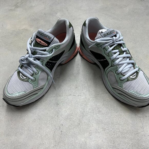 Saucony Men's Progrid Triumph 4 Grey Green S70805-1 - New - Picture 5 of 6